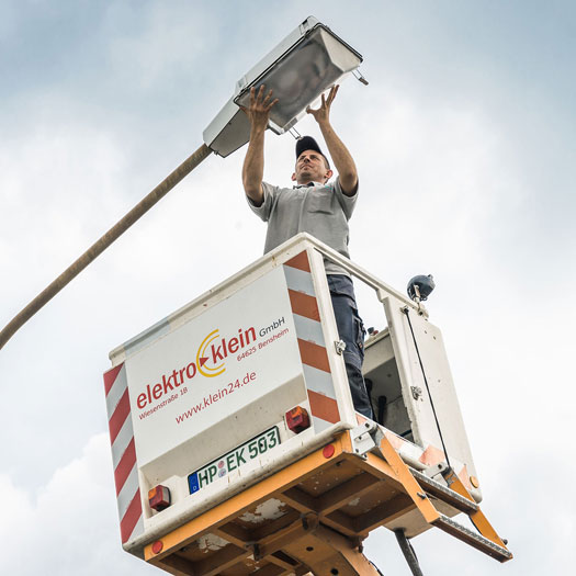 Straßenbeleuchtung - Wartung und Neuanlagen